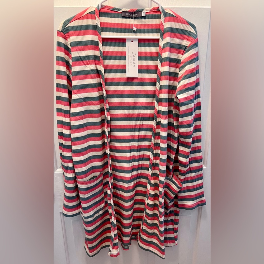 NWT Women’s Cardigan by Jamby Styles, Sz-XXXL